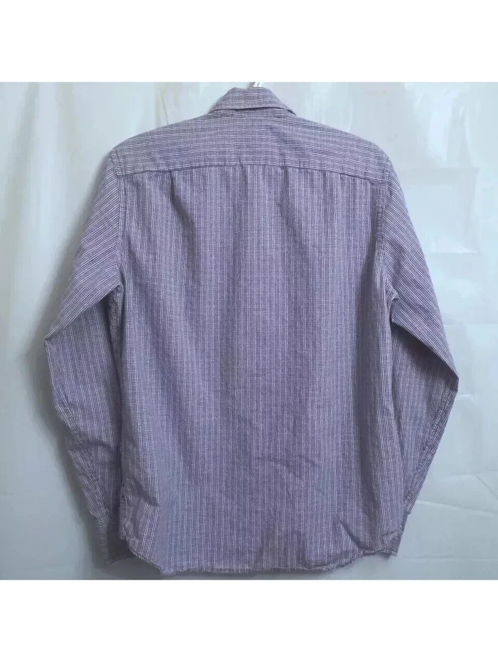 J. Crew Button Down Shirt Men's Small S Red / White / Blue Check Long Sleeve